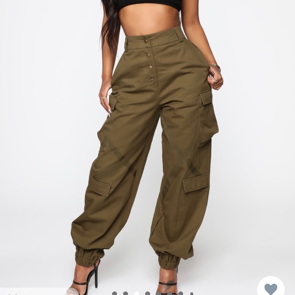 Oversized cargo pants - Picture 1 of 11